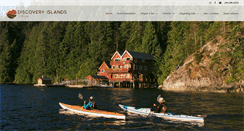 Desktop Screenshot of discovery-islands-lodge.com